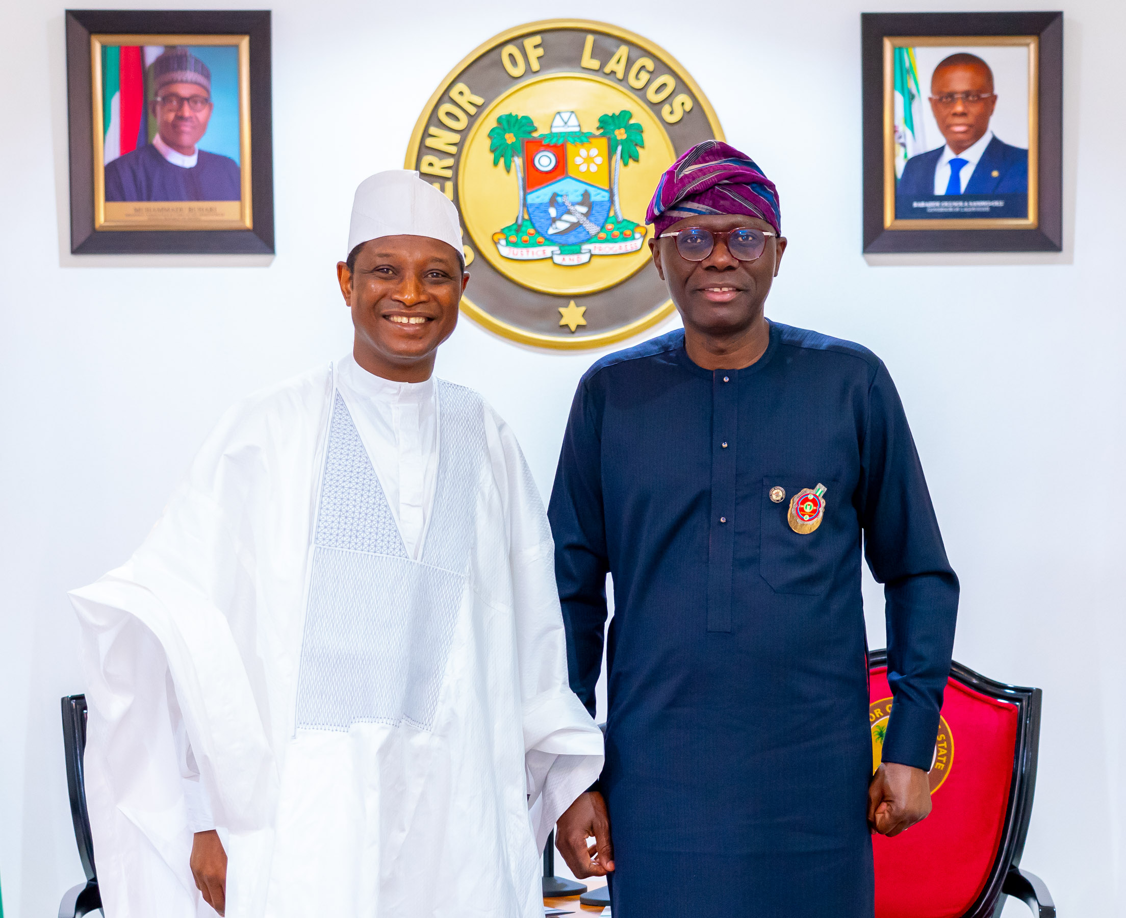 GOV SANWO-OLU RECEIVES MEMBERS OF THE NIGERIAN CHRISTIAN PILGRIMS COMMISSION (NCPC)